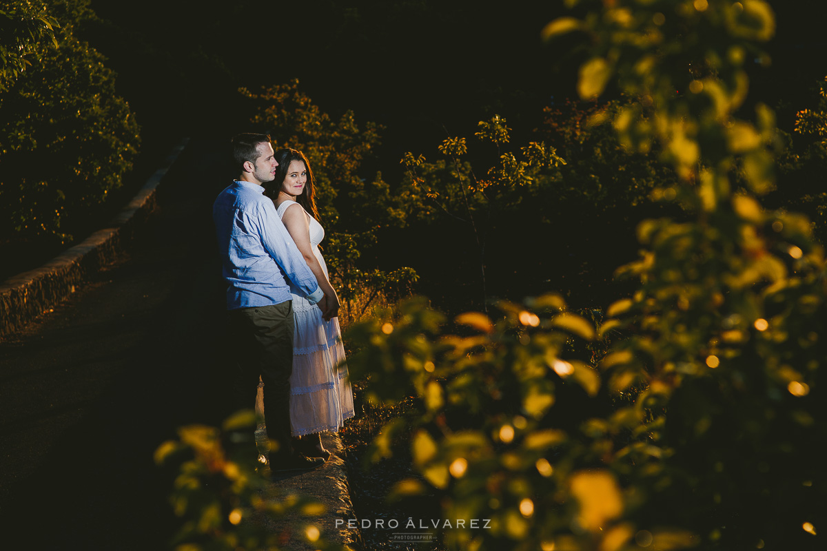 Sesión de fotos pre boda en la montaña Gran Canaria