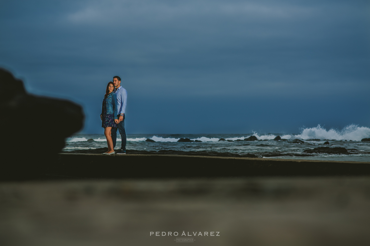 Sesión de fotos pre boda en Las Palmas