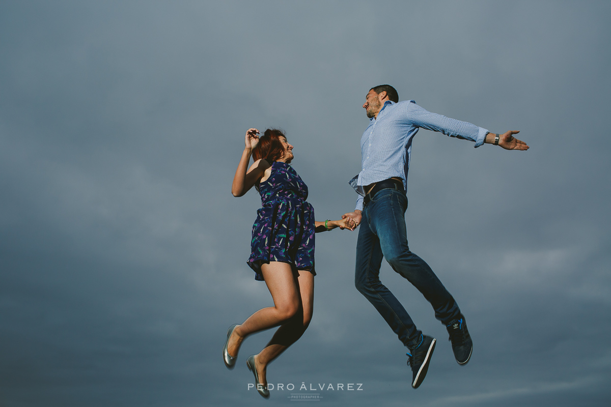 Sesión de fotos pre boda en Las Palmas