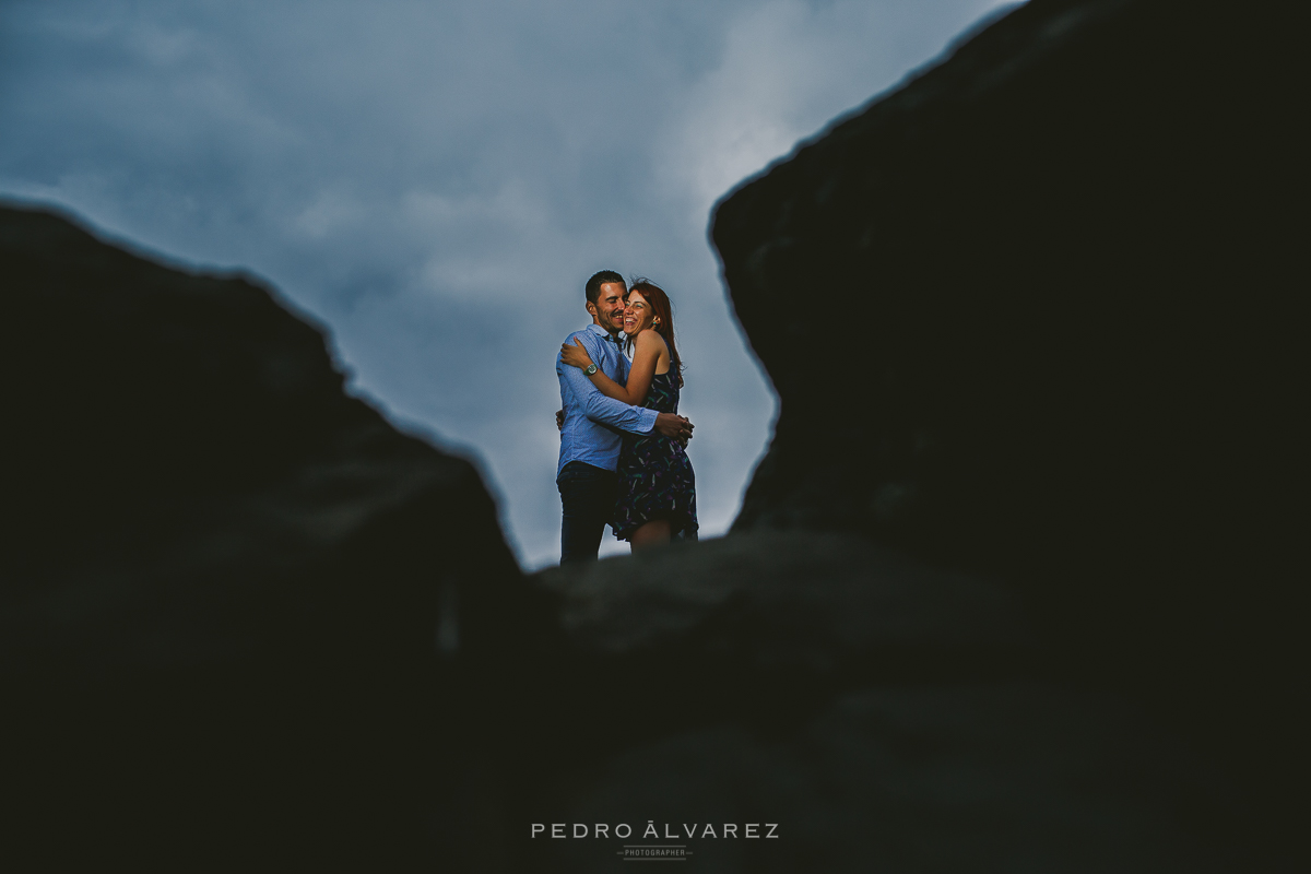 Sesión de fotos pre boda en Las Palmas