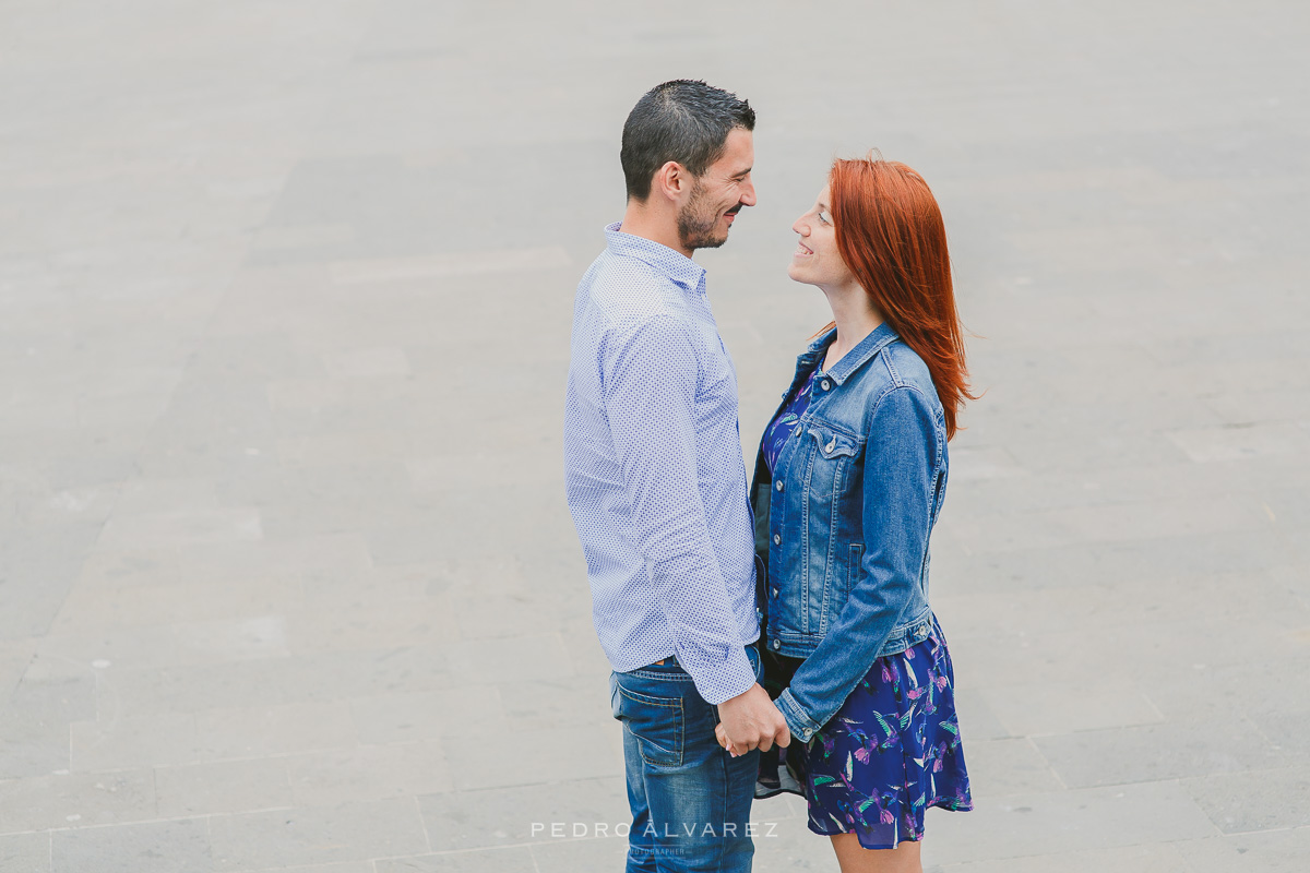 Fotografía de pre boda en Las Palmas de Gran Canaria 