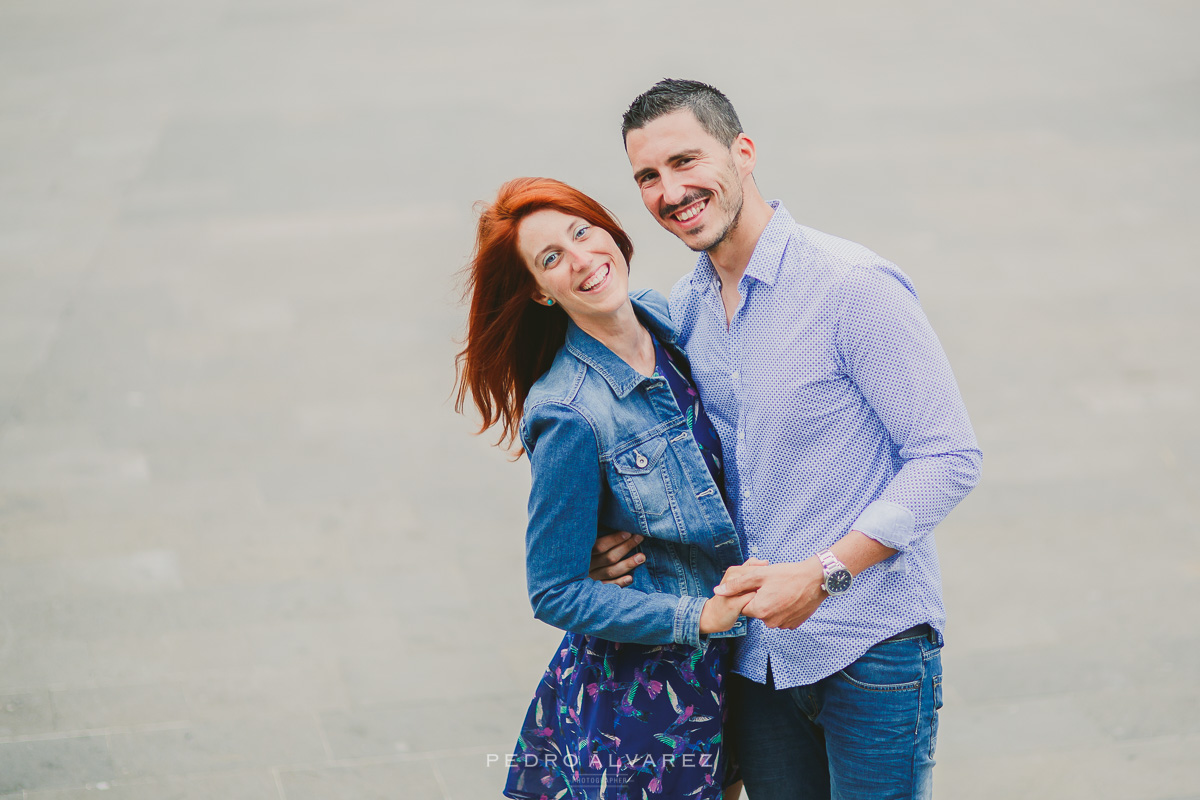 Fotografía de pre boda en Las Palmas de Gran Canaria 